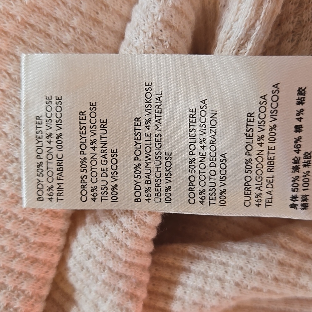 Free People We the Free Blossom Thermal Long Sleeve Floral Beige Mustard Yellow - Picture 6 of 6